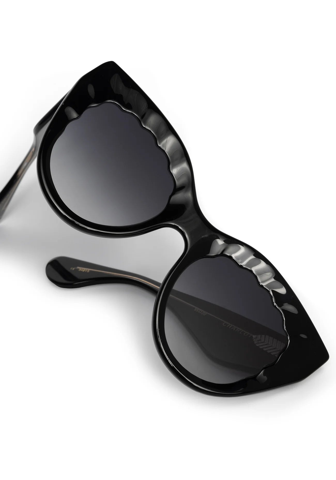 Charlotte in Black + Black and Crystal
