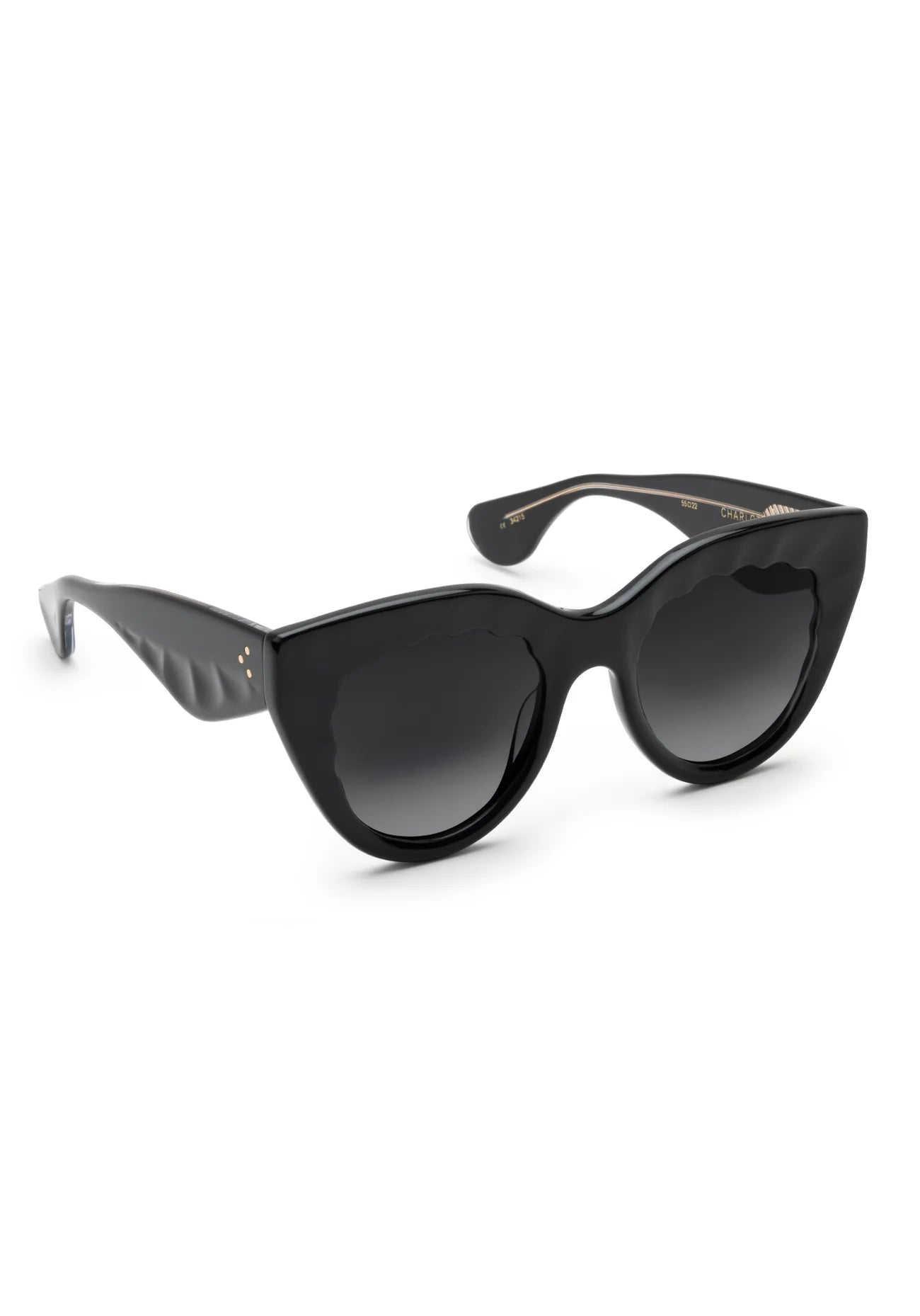 Charlotte in Black + Black and Crystal