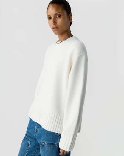 Cozy Crew in Cream by Guest in Residence