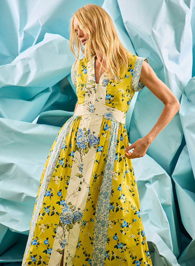 April Dress in Middleton Meadow Mix