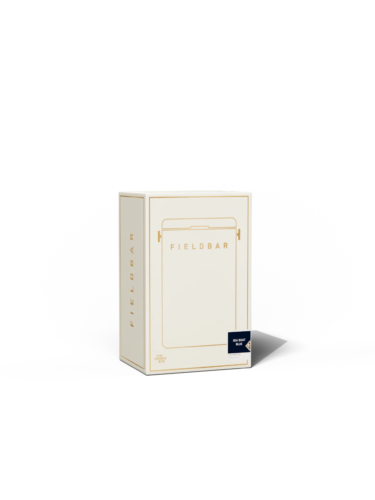 Drinks Box in Sea Boat Blue
