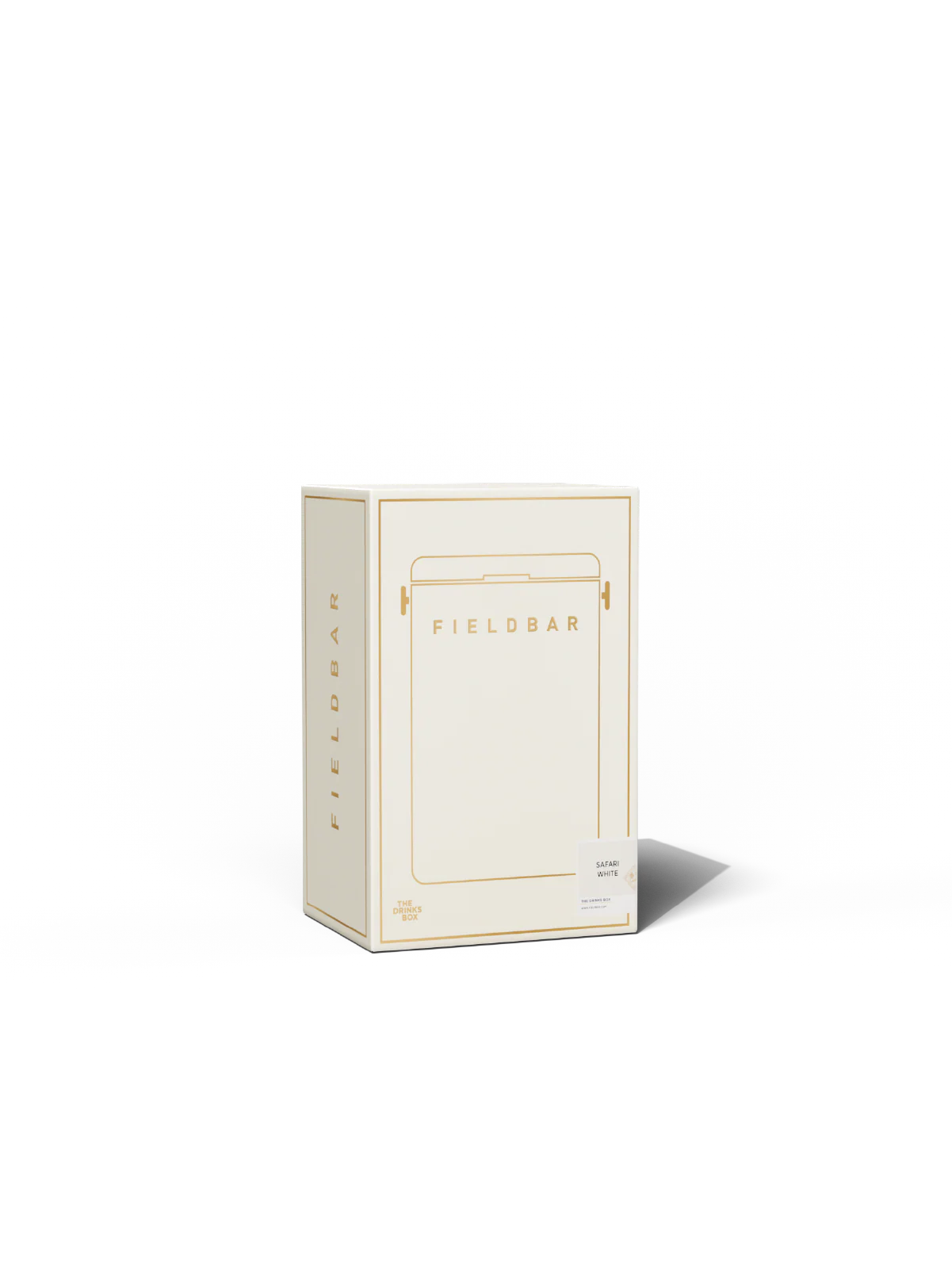 Drinks Box in Safari White
