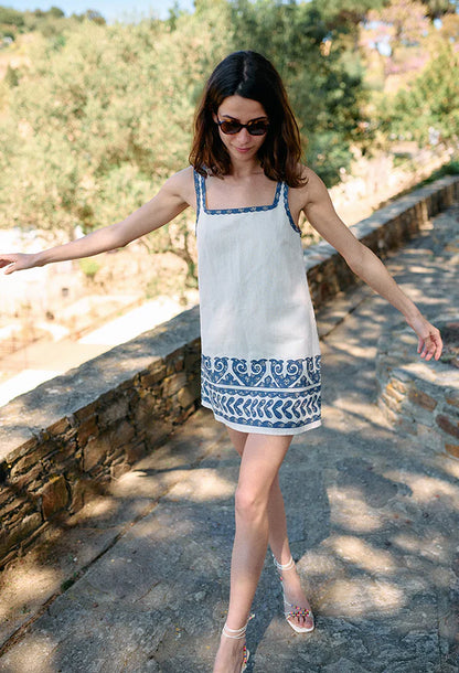 Lissie Natural Linen Dress