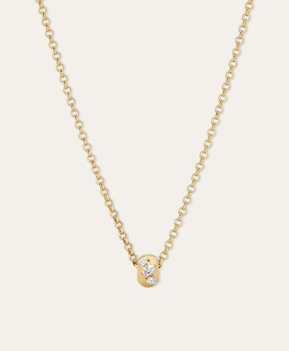 Diamond Pear Cluster Big Bead Lab Grown