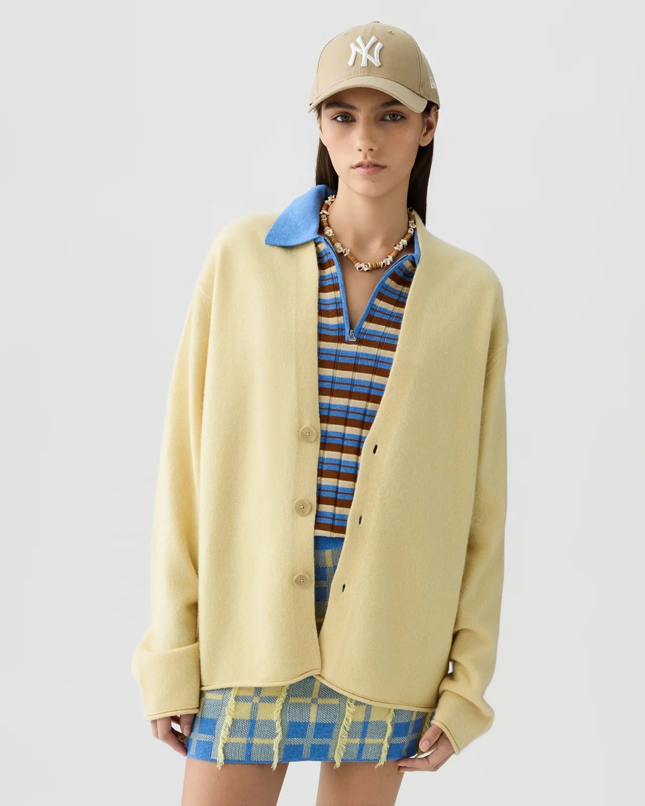 Everywear Cardigan in Butter