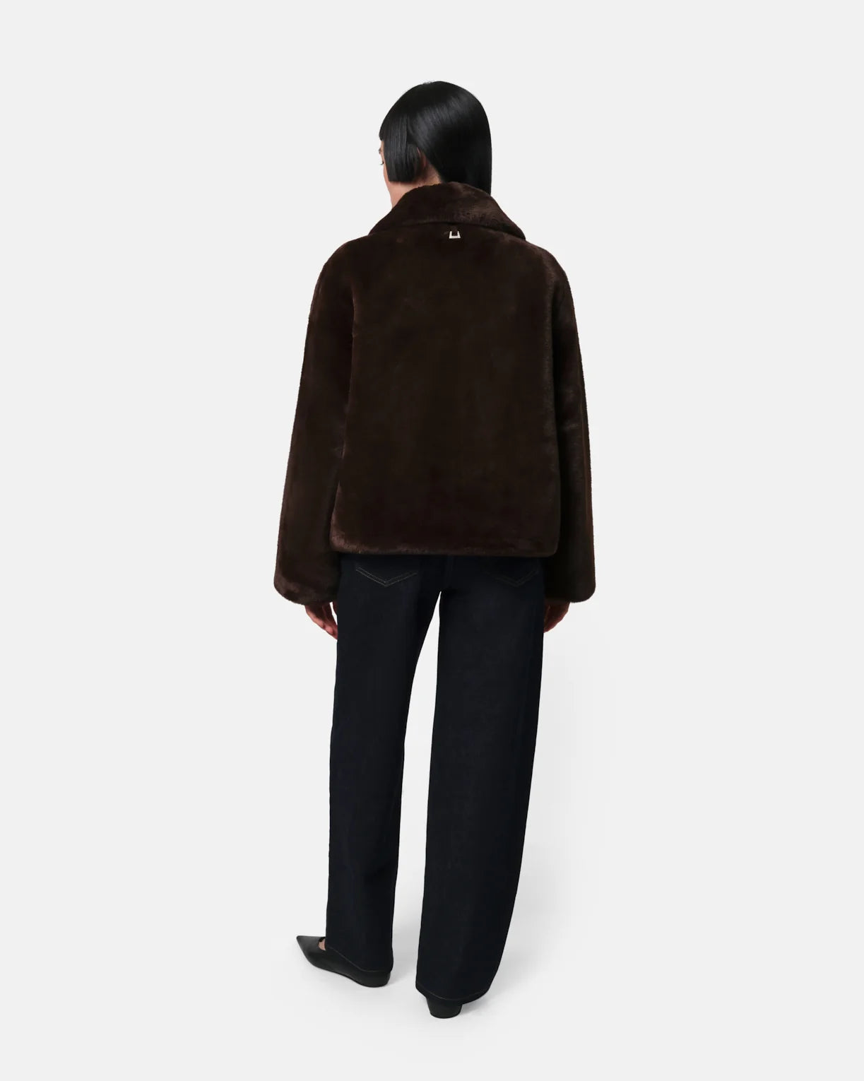 Elis Coat in Espresso