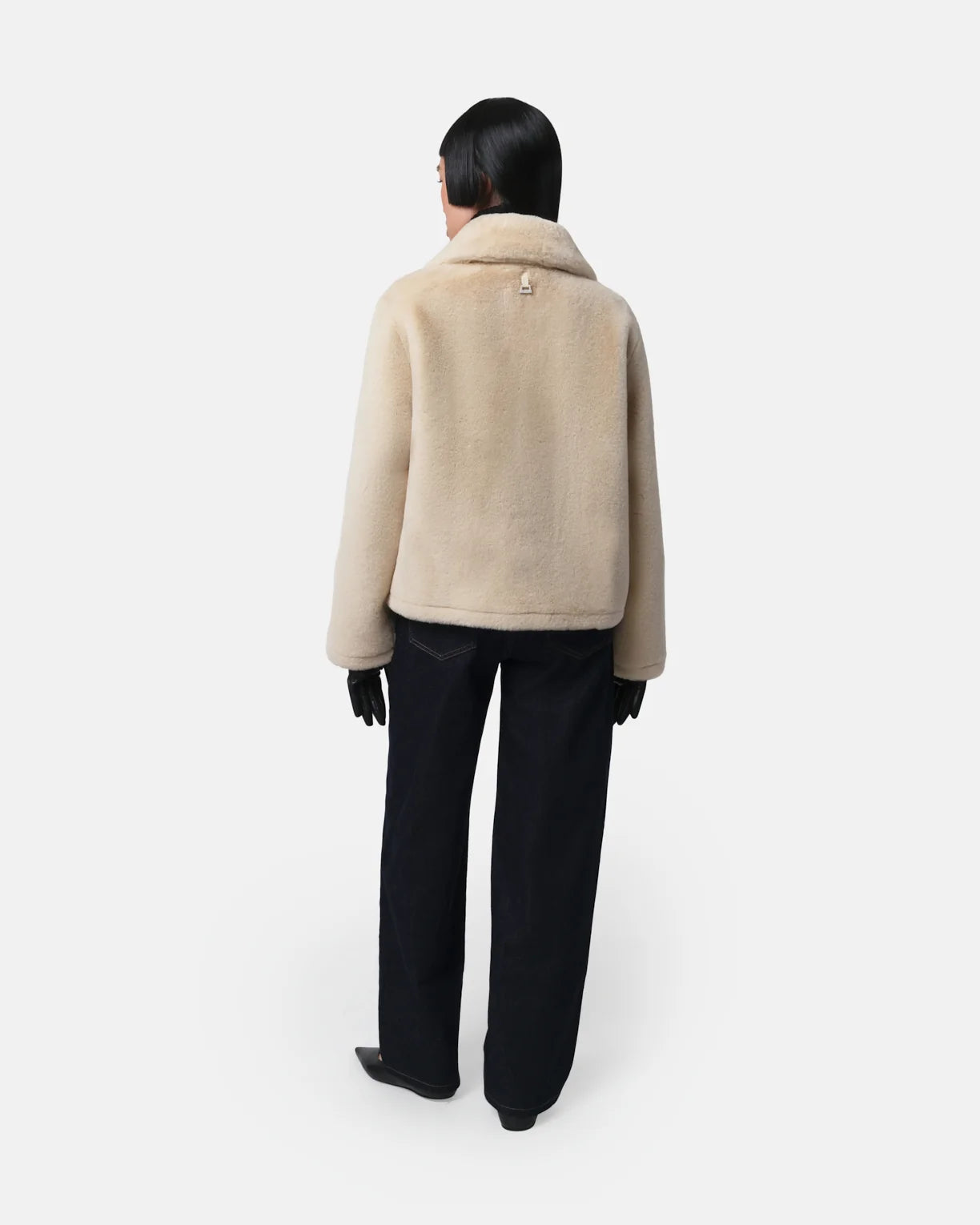 Elis Coat in Latte