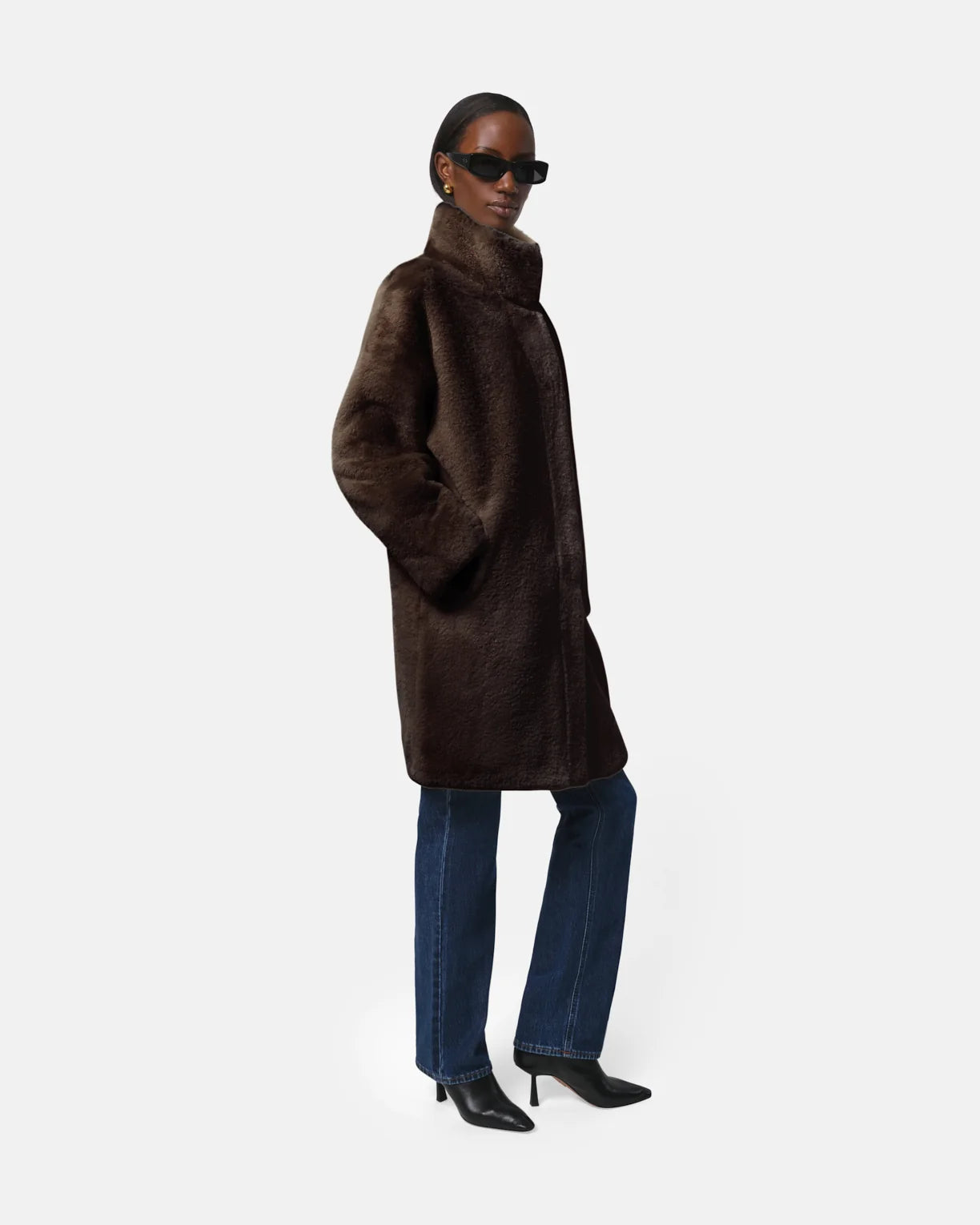 Blair Coat in Espresso
