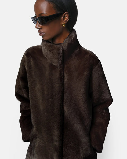 Blair Coat in Espresso