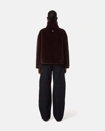 Brooks Coat in Burgundy