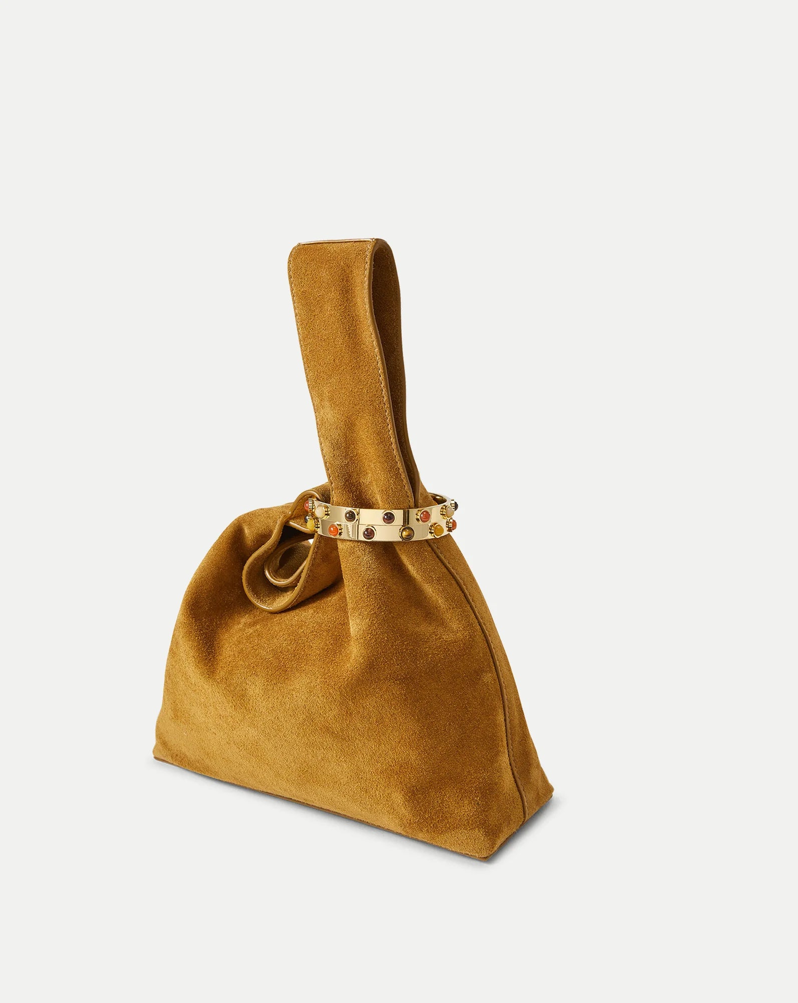 Veronica Beard Swing Clutch in Acorn