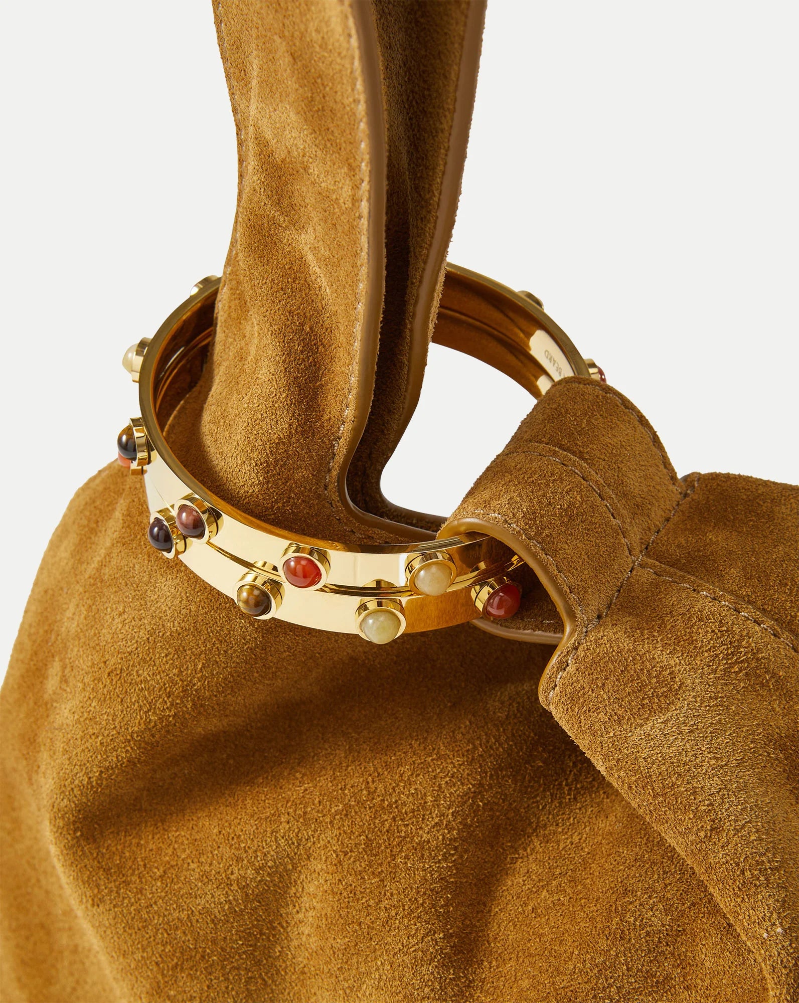 Veronica Beard Swing Clutch in Acorn