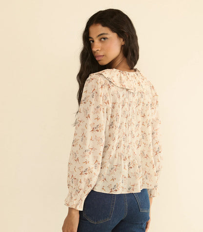 Hardy Top in Creme Windswept Meadow