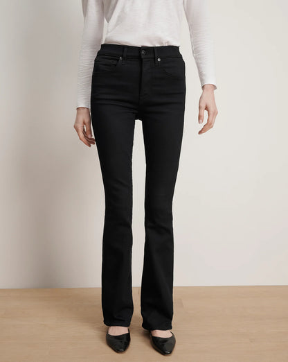 Beverly Skinny-Flare Jean in Onyx