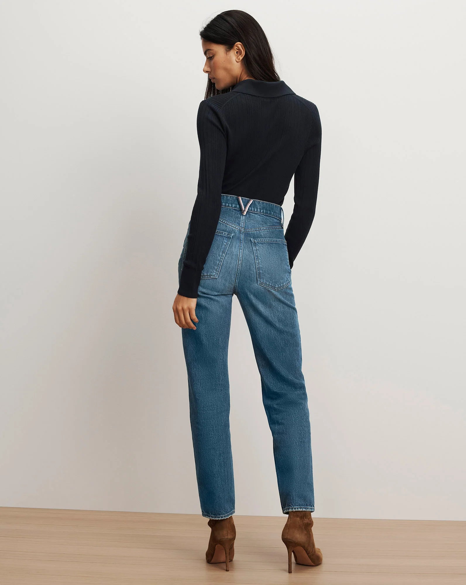 Daniela Straight-Leg Jean in La La Land