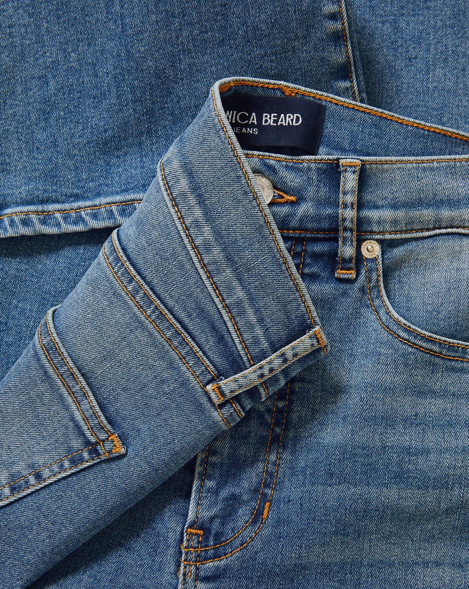 Carson Kick-Flare Jean in French Kiss