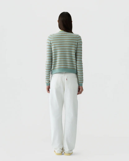 Jane Cardigan in Sage Brush Combo