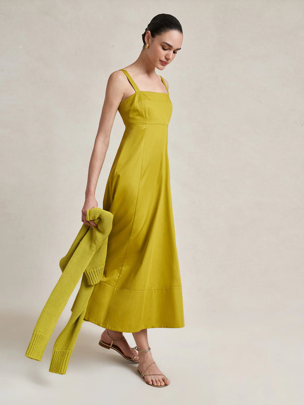 Kapil Dress in Pistachio