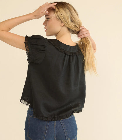 Karina Top in Black