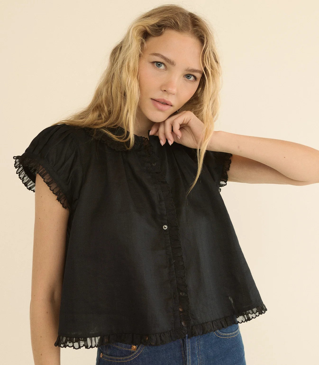 Karina Top in Black