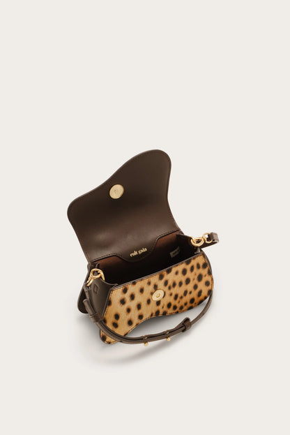 Kazia Nano Crossbody Bag in Cheetah