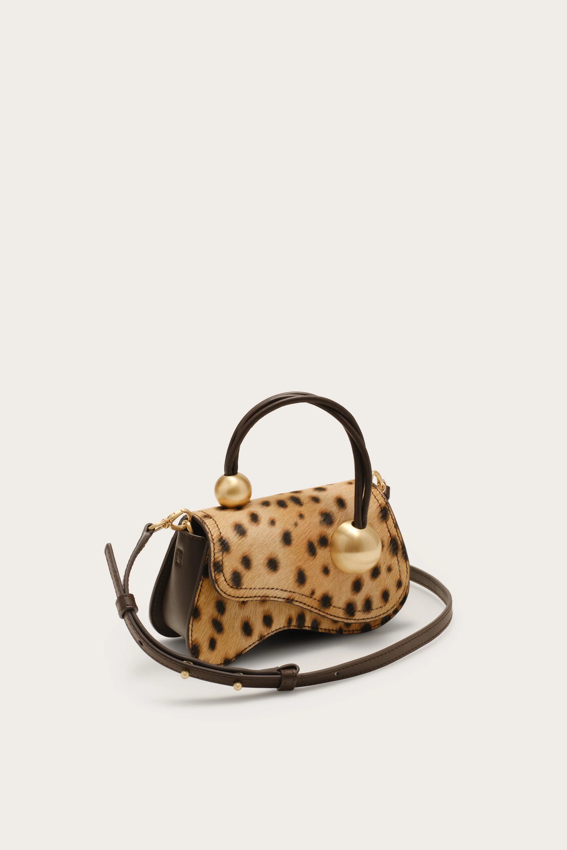 Kazia Nano Crossbody Bag in Cheetah