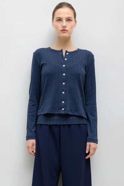 Pointelle Classic Cardigan II