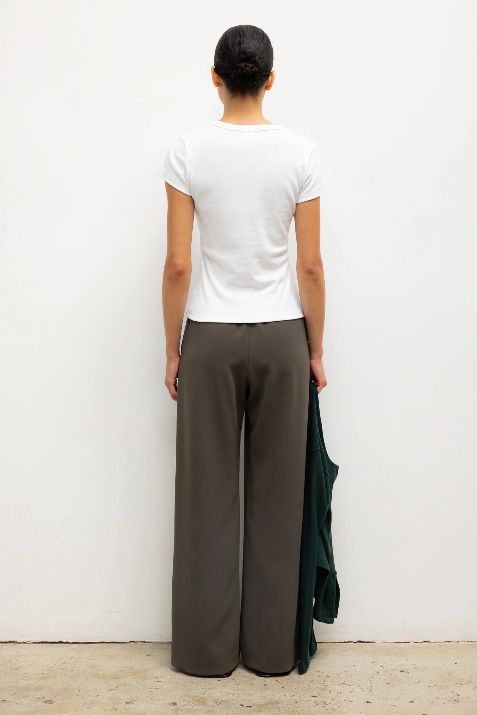 Nando Slim Fit Tee in White