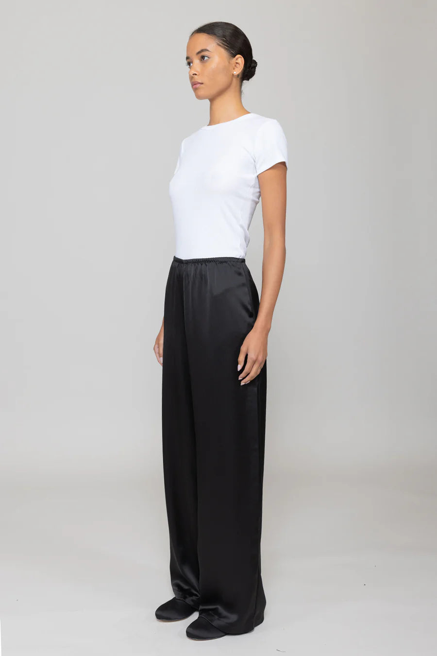 Kelly Slim Fit Tee in White