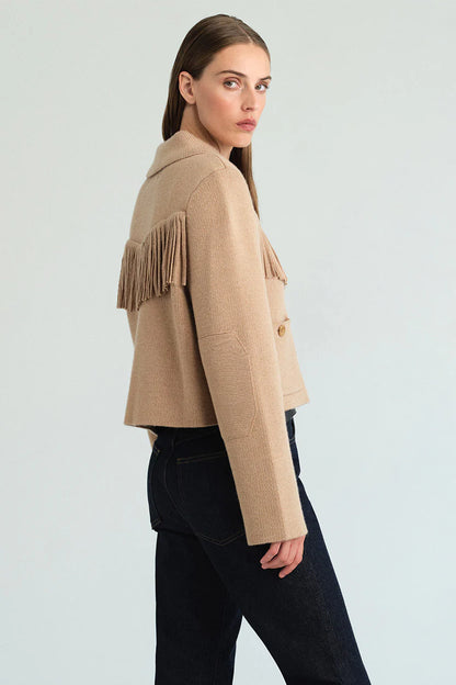 Olympia Jacket in Camel