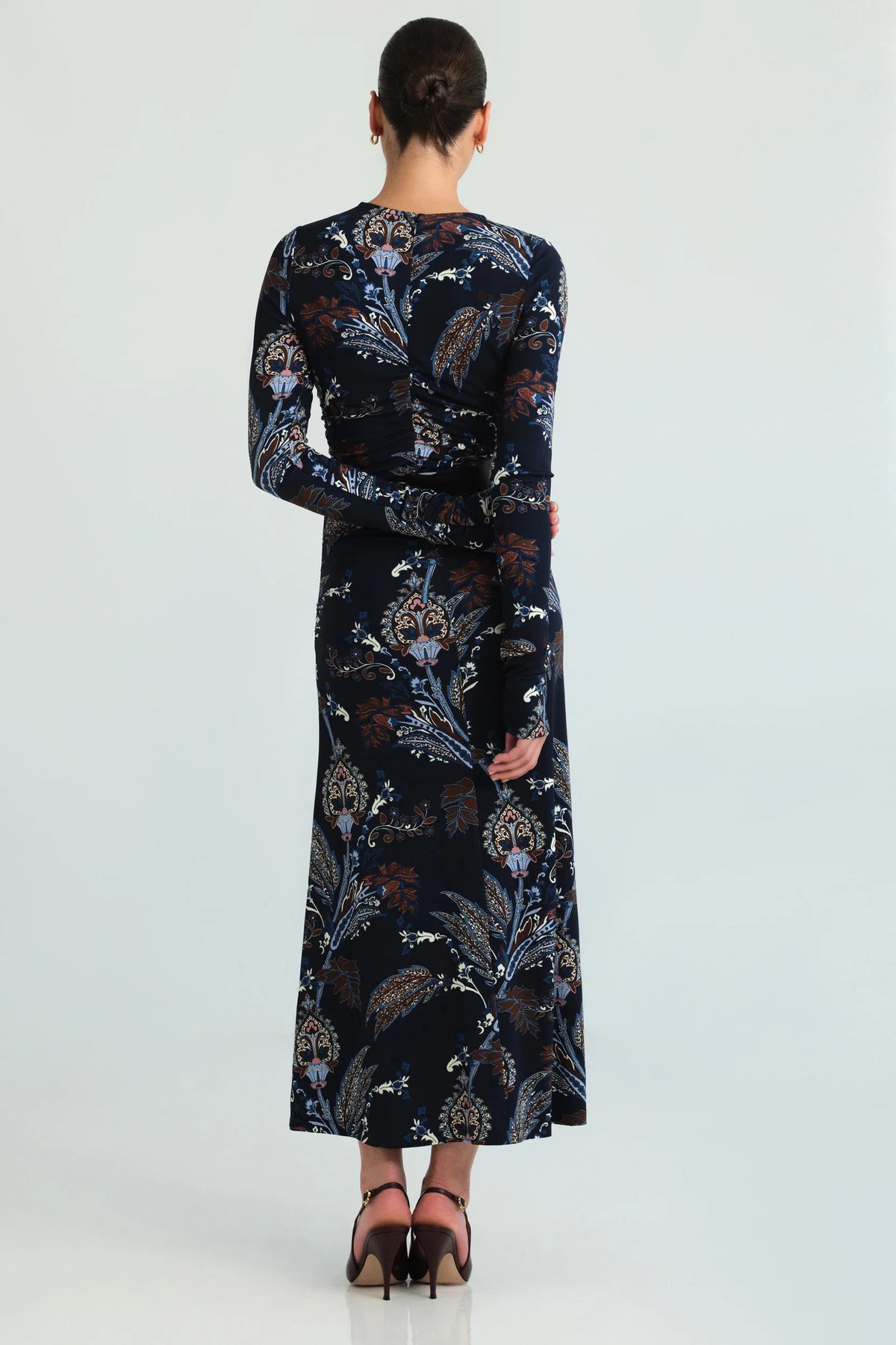 Piermond Dress in Mod Paisley Navy