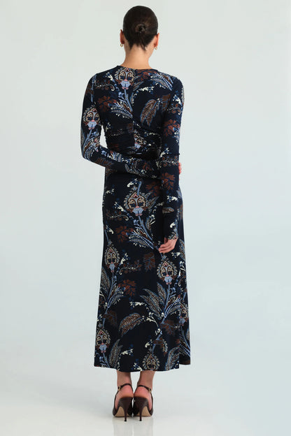 Piermond Dress in Mod Paisley Navy