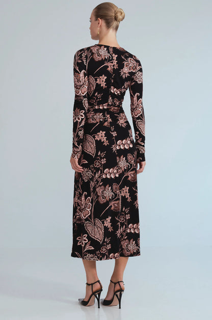 Piermond Dress in Linden Bloom Black