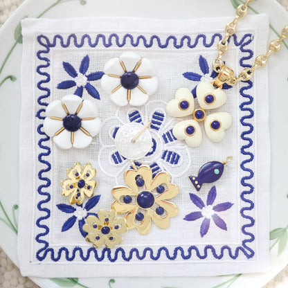 Majorelle Charm in Lapis