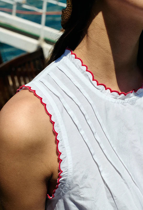 Ebba Dress in White