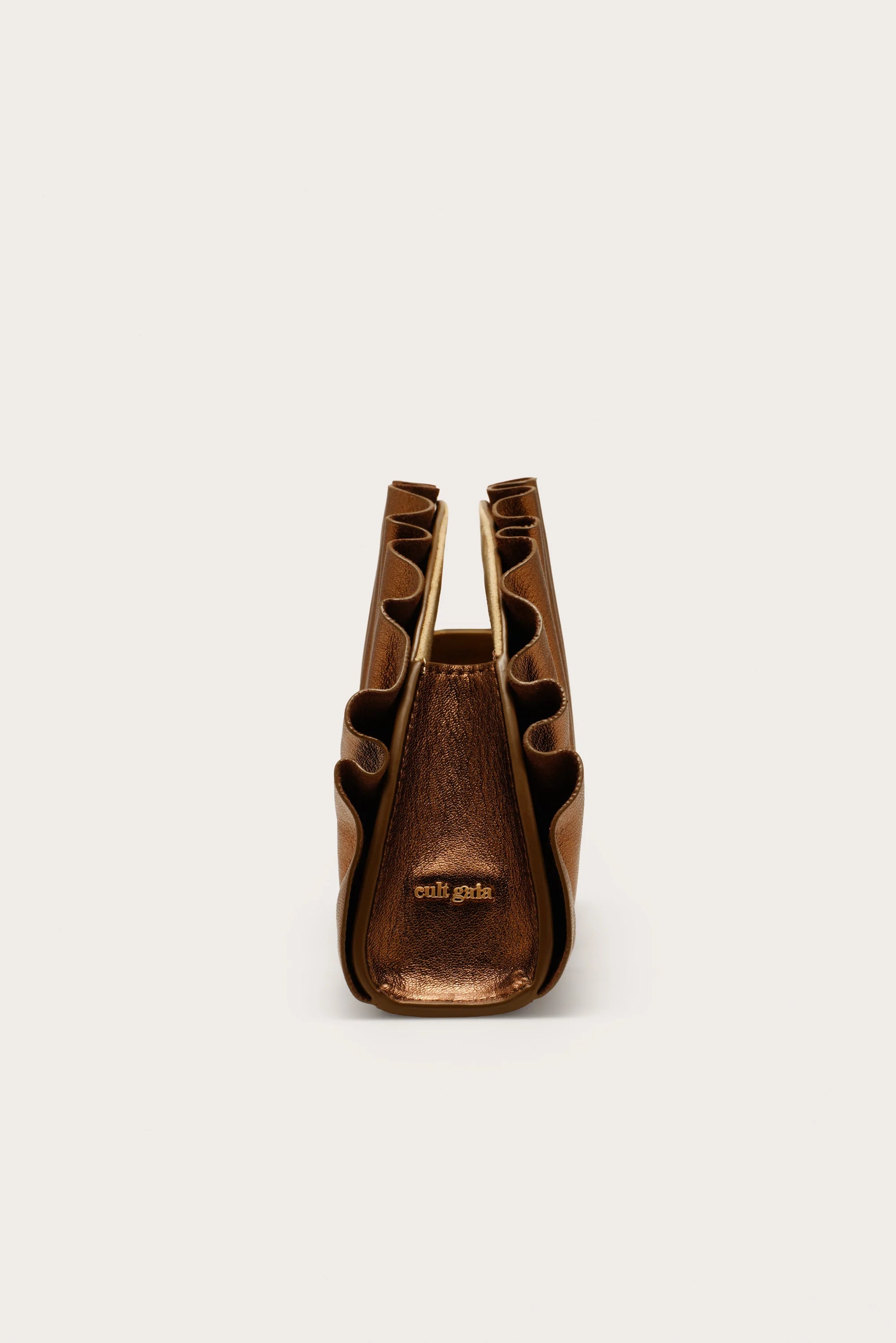Nala Mini Clutch in Bronze