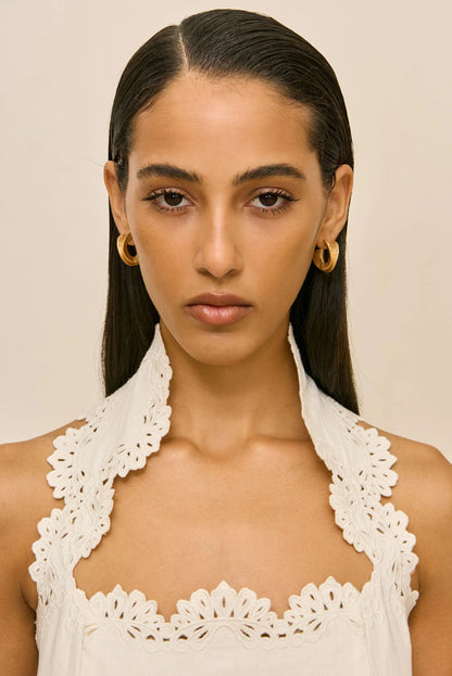 Derry Dress in Off-White