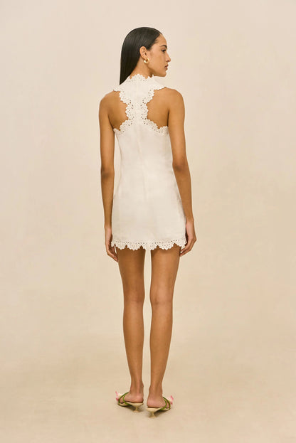 Derry Dress in Off-White