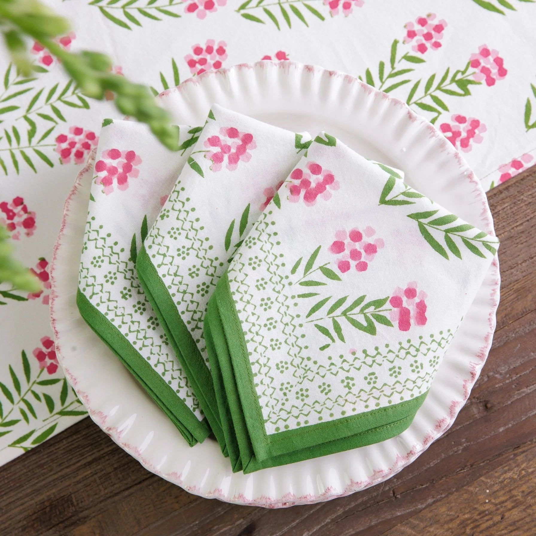 Phlox Pink Napkin | Set of 4