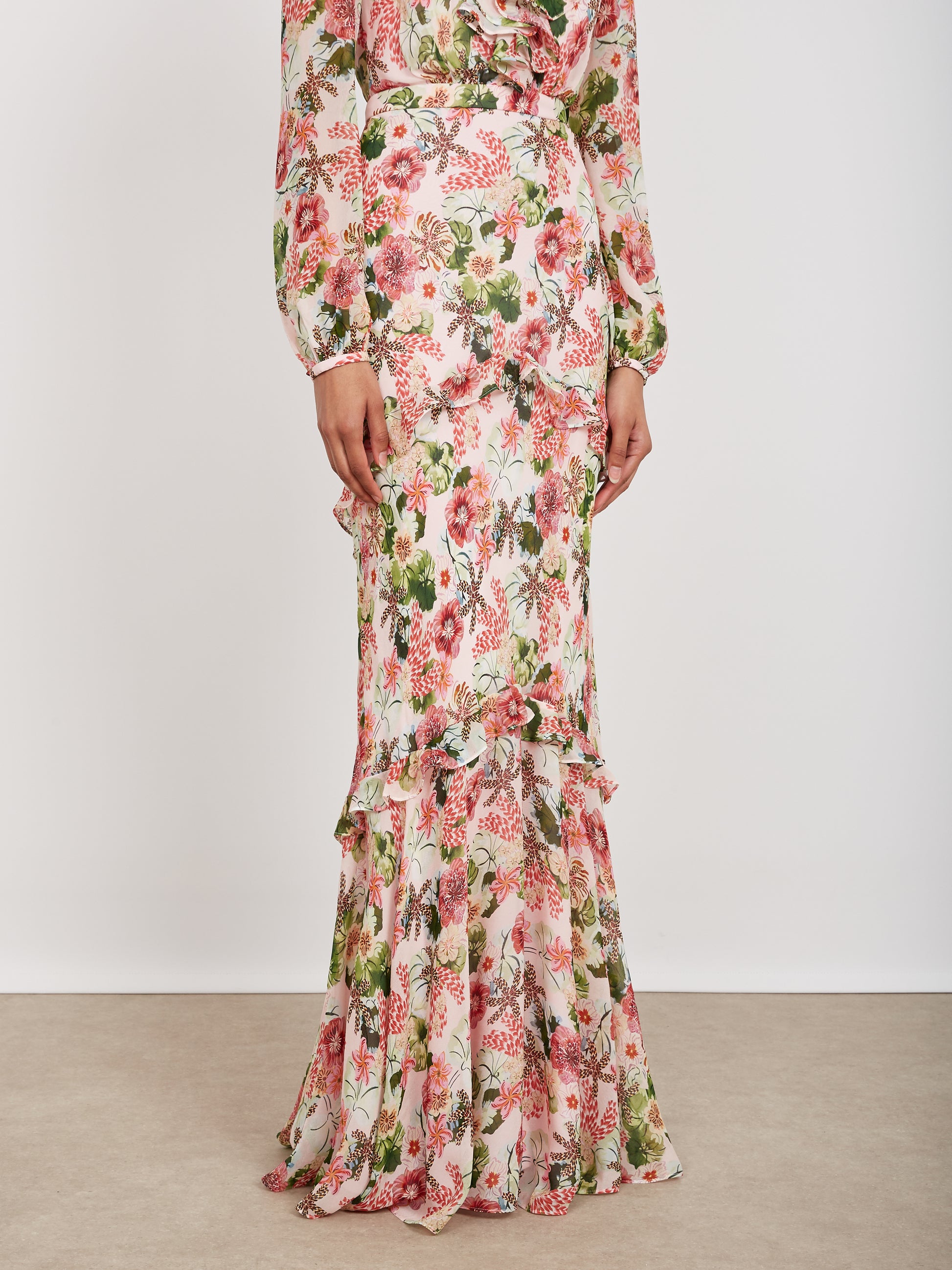 Rita-C Dress in Plumeria Blush