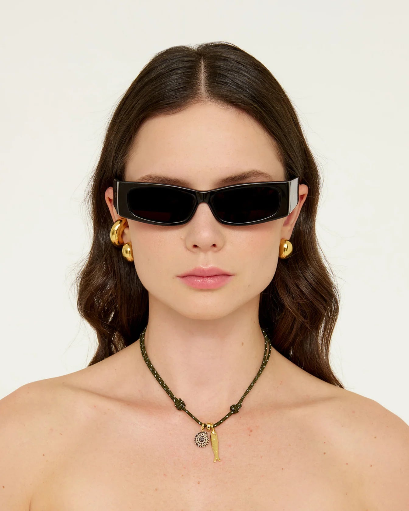 Corvo Necklace in Green