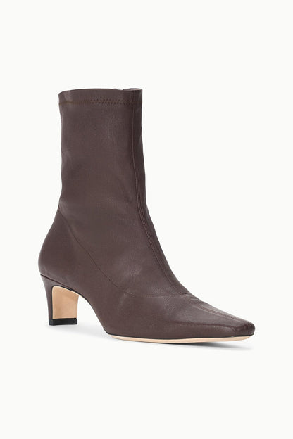 Wally Sock Ankle Boot in Espresso