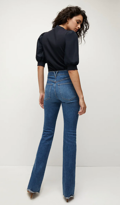 Coralee Top in Navy