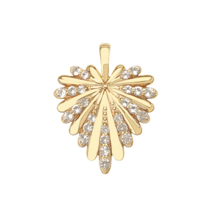 LOVE Petite Embellished Full-Heart Pendant