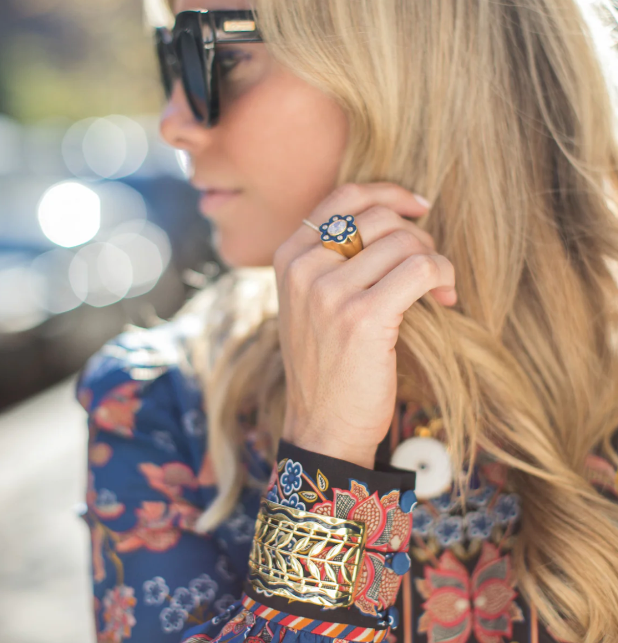Cala Cuff in Navy