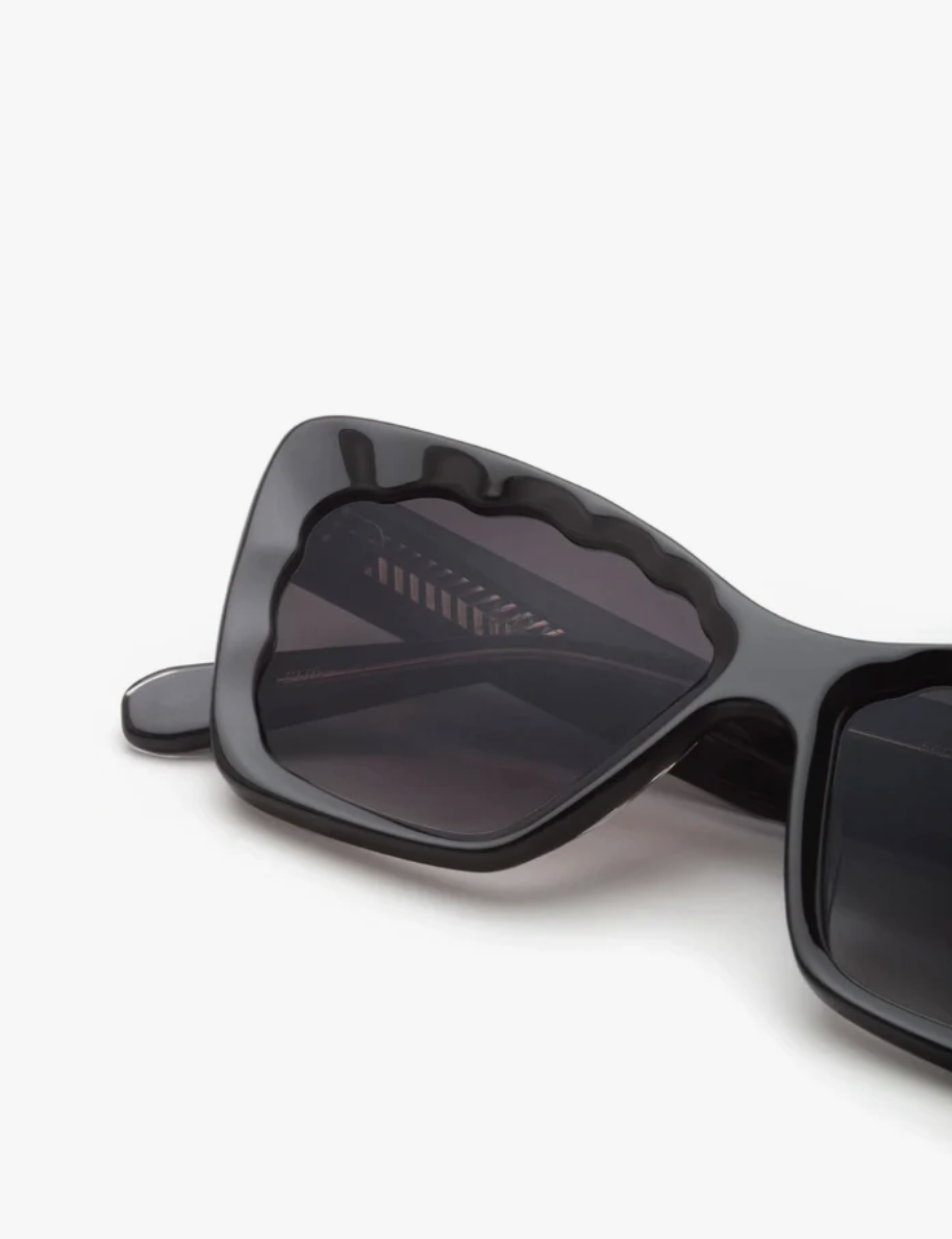 Brigitte Black + Black and Crystal