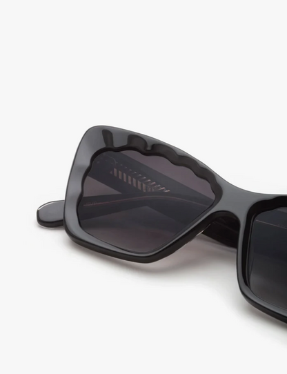 Brigitte Black + Black and Crystal