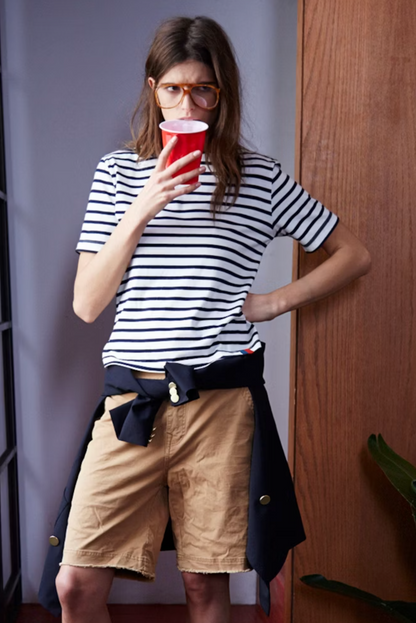 The Modern in Cream/Navy