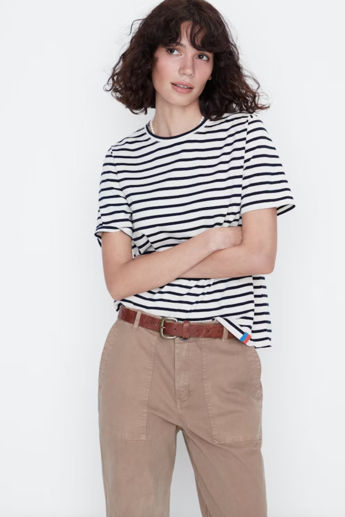 The Modern in Cream/Navy