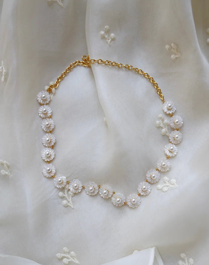 MOP Wildflower Necklace